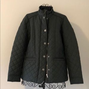 Tommy Hilfiger quilted green equestrian jacket
